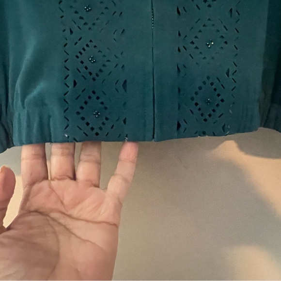 Alfred Dunner, 12, turquoise/aqua shade, UGC, beaded - Picture 5 of 7